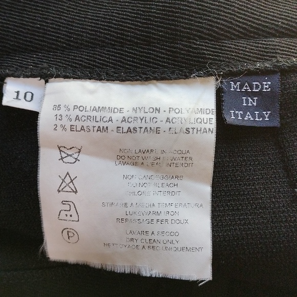 F. by Faconnable pleated stretch dress pants size 10 - Picture 14 of 16